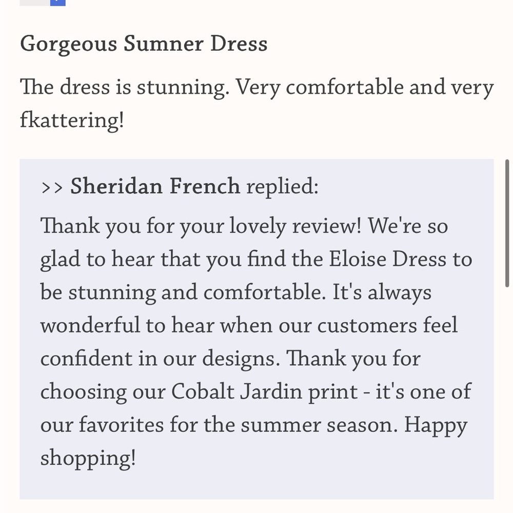 TBBC x Sheridan French | Eloise Dress in Sheridan French Floral
Luxury Sz Large - Picture 12 of 16
